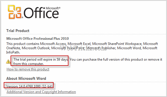 Office 2010 professional 64 bit
